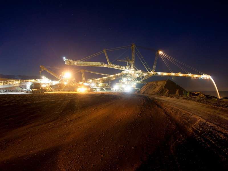 Těžební důl Profen společnosti MIBRAG. Foto: MIBRAG