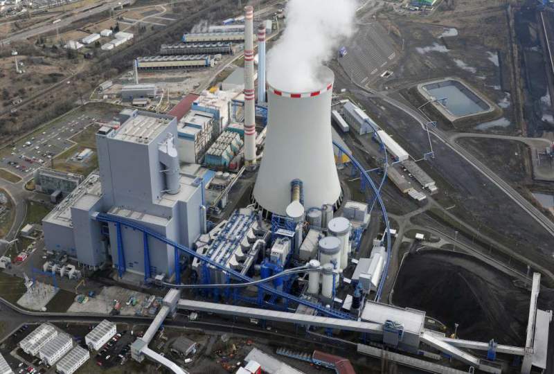 Poslední uhelnou elektrárnou v regionu bude podle současných předpokladů v roce 2050 nový blok v Ledvicích na Teplicku Foto: ČEZ