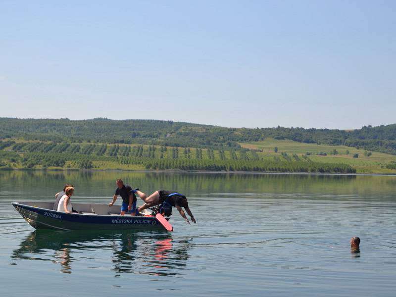 Jezero Milada. Foto: webové stránky Ústí nad Labem