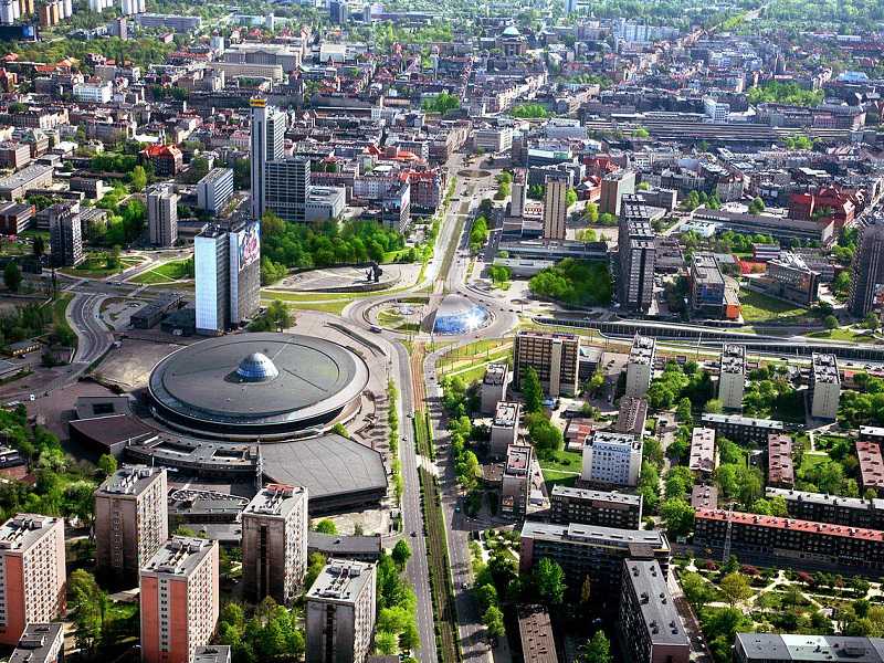 Katowice jsou jedním z center polského hornictví. Foto: wikipedia Umkatowice
